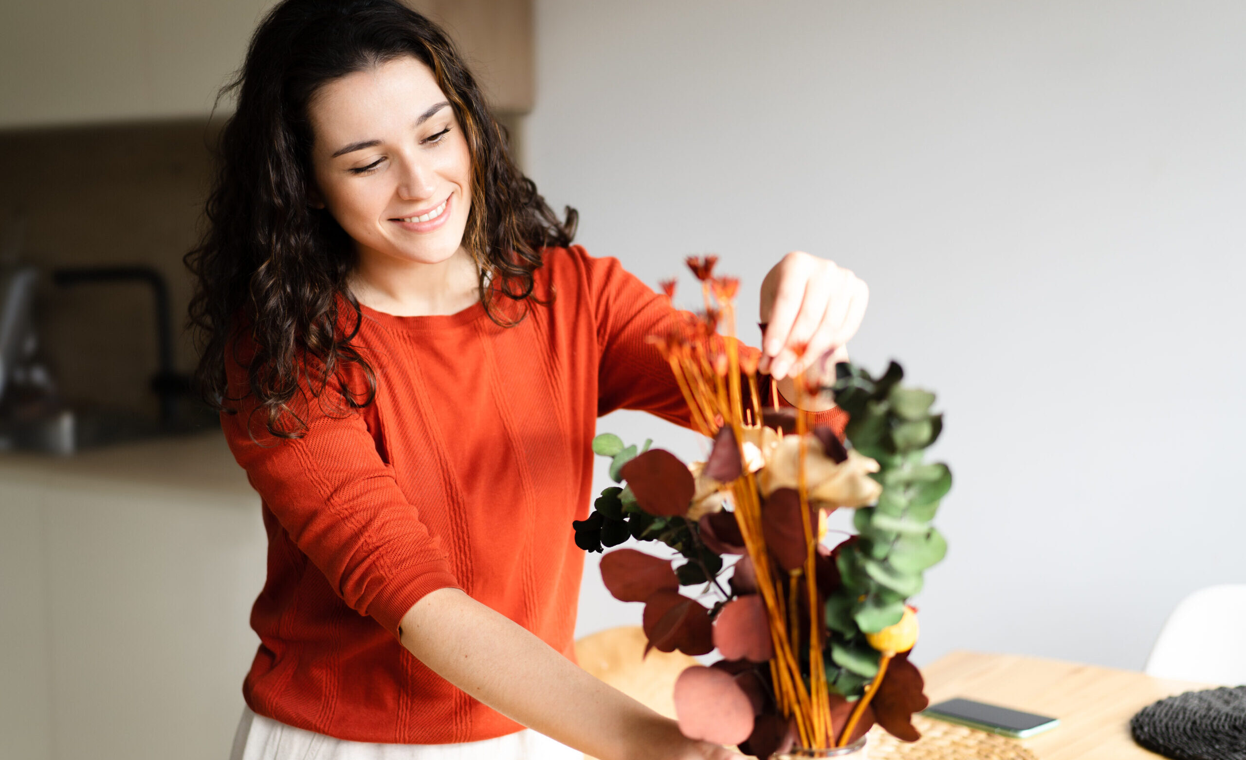 Add Fresh Flowers for Warmth